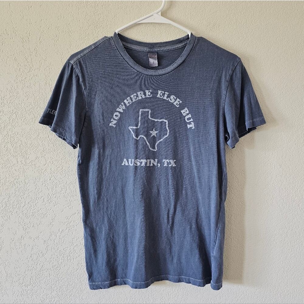 Alternative Nowhere Else But Austin Tee - Steel Blue
